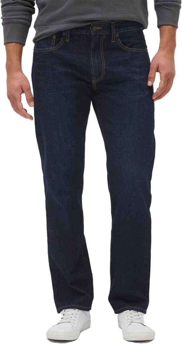 Men's Straight Fit Denim Jeans