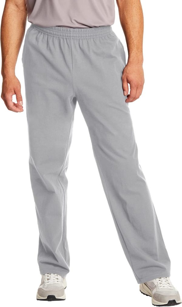 Sweatpants, Men’s Cotton Jersey Pants with Pockets, 33”