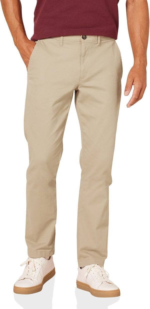 Men's Slim-Fit Casual Stretch Chino Pant