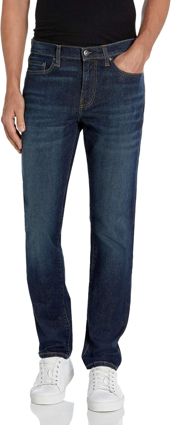 Men's Slim-Fit Jeans - Comfort Stretch Straight