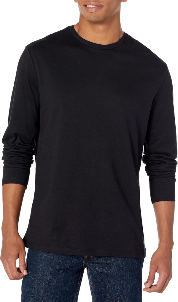 Slim-Fit Long Sleeve Shirt for Men, Pocket and No Pocket Styles